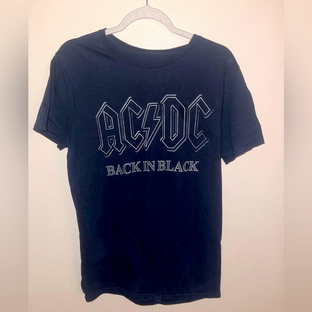 AC/DC‎ Black Graphic Band T-Shirt size Medium